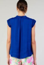 Bliss Blouse-Cobalt - Image 3
