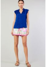 Bliss Blouse-Cobalt - Image 4
