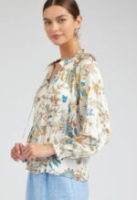 Bardot Blouse-Floral - Image 3