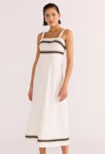 Briar Trim Midi Dress