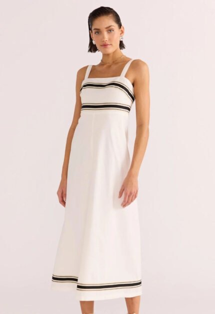 Briar Trim Midi Dress