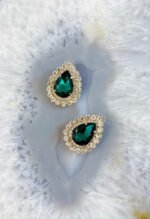 Aurora Earrings-Emerald - Image 2
