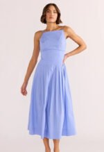 Avalon Midi Dress-Jacaranda Blue - Image 2