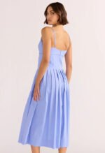 Avalon Midi Dress-Jacaranda Blue - Image 4