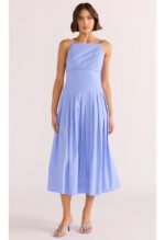 Avalon Midi Dress-Jacaranda Blue - Image 5