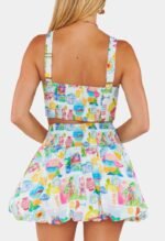 Celeste Skort-Amalfi Coast Linen - Image 4