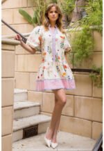 Beverly Blossom Mini Dress - Image 6