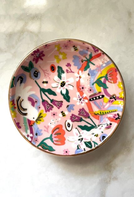 Butterfly Garden Trinket Dish
