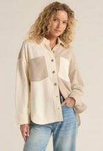 All Day Colorblock Jacket-Sea Salt - Image 2