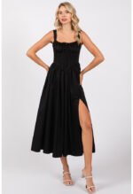 Daphne Maxi Dress-Black - Image 2