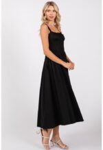 Daphne Maxi Dress-Black - Image 3