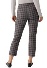 Carnaby Kick Crop-Shadow Navy Plaid - Image 2
