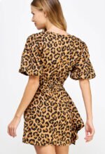 Aries Mini Dress-Leopard - Image 3