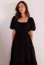 Amy Tiered Midi Dress - Image 2