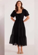 Amy Tiered Midi Dress