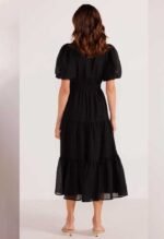 Amy Tiered Midi Dress - Image 4