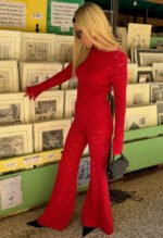 Bowie Bells-Radiant Red Lace - Image 3