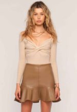Bijou Skirt-Tan